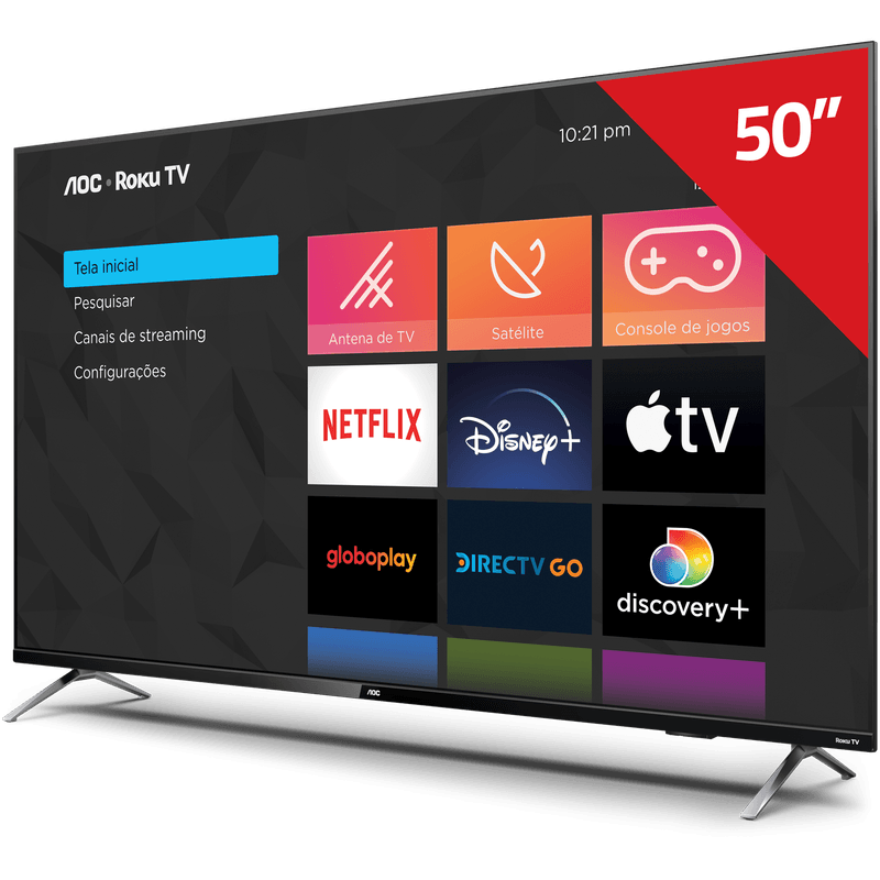 TV AOC ROKU SMART 50P 4K WIFI