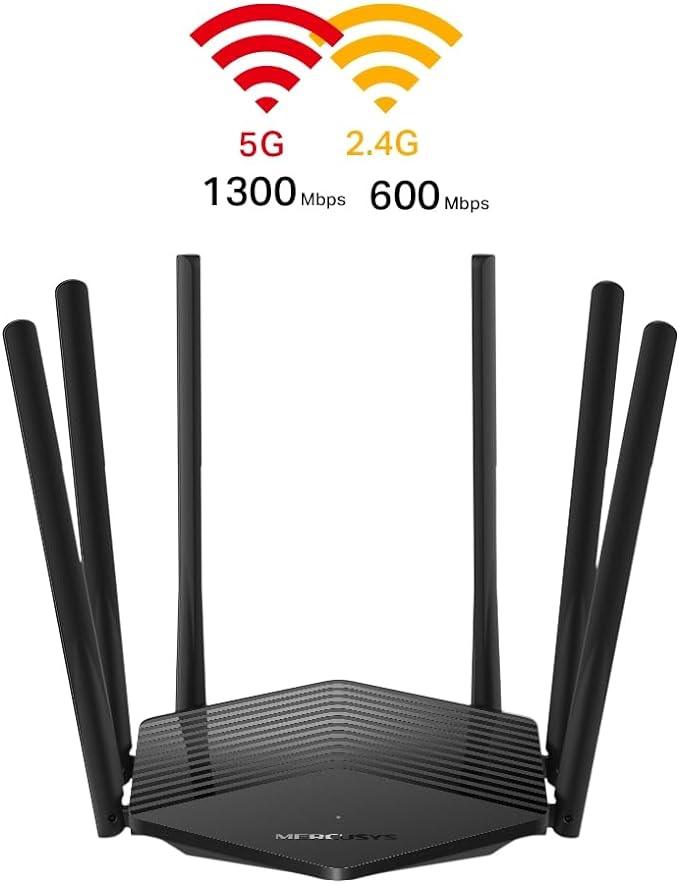 ROTEADOR MERCUSYS MR30G AC1200 - Distribuidora NetShow