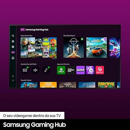 TV SAMSUMG 50P CRYSTAL SMART 4K