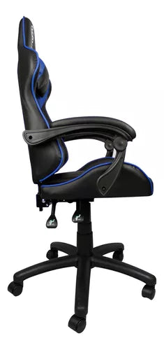 CADEIRA GAMER GREATEK PRETA E AZUL